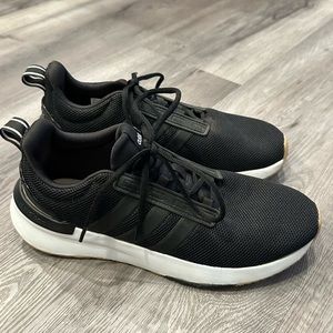 Adidas Cloudform Running shoe men’s size 8 black athletic sneaker